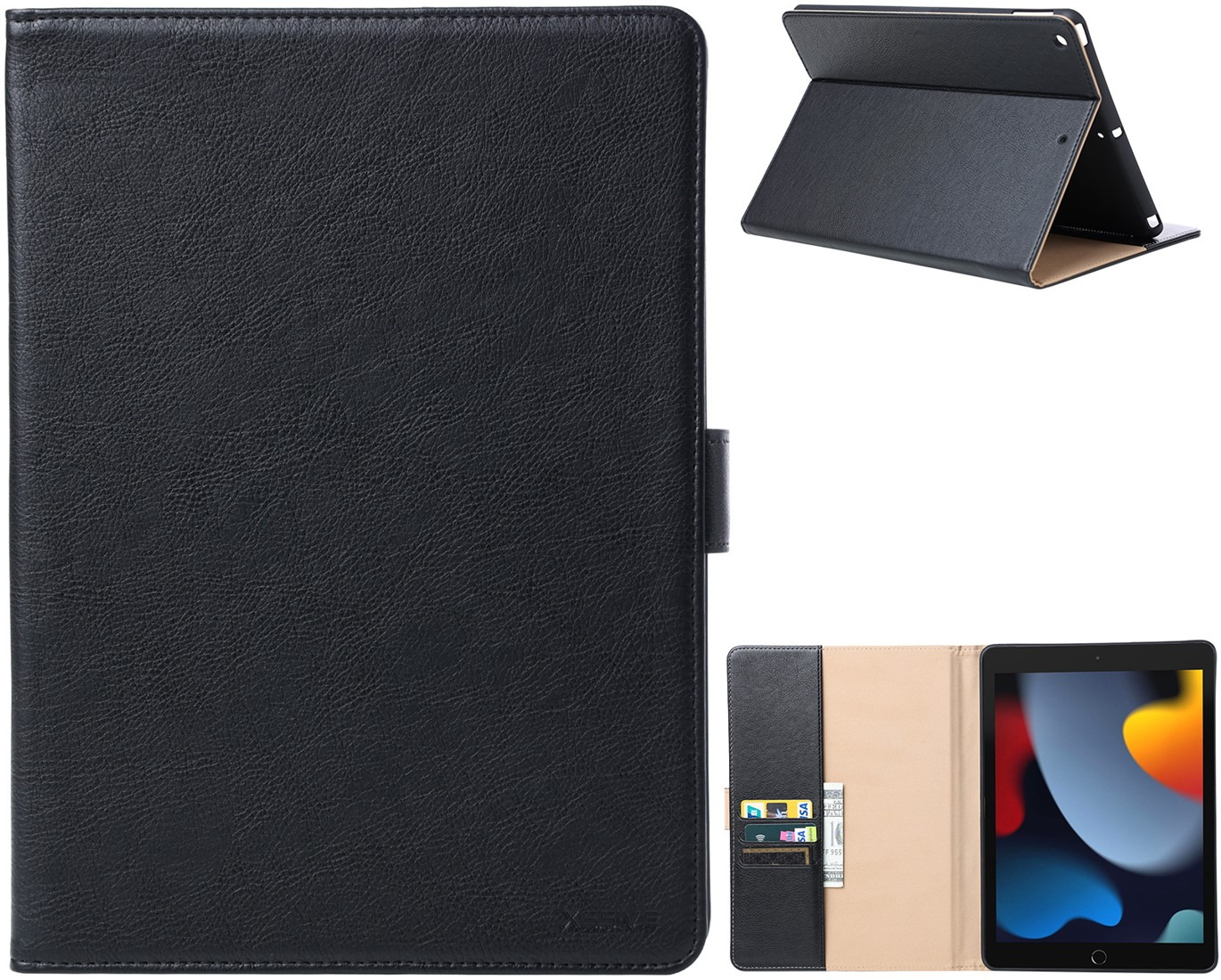 snor Verplicht Sobriquette Bookcase tablethoes voor iPad Air / Air 2 / 2017 / 2018 - iPad Air 2  accessoires - BS Phonefix